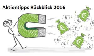 Aktientipps Rückblick 2016
